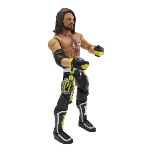 WWE AJ Styles Action Figure Wrestling 6.5" Wrestler Elite Top Picks 2012 Mattel - Picture 3 of 11